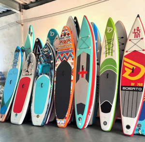 Planche de paddle gonflable personnalisée, Premium avec bandes en PVC renforcées, matériau PVC écologique pour les sports nautiques - Product Image 4