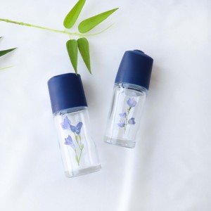 Rotolo di vetro del cilindro di alta qualità 50ml sulla bottiglia per il deodorante del profumo dell'olio dell'essenza - Product Image 5