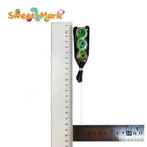 OEM fabricante de dulces Halal Monster Eye semáforo dulce piruleta palo de caramelo - Product Image 4