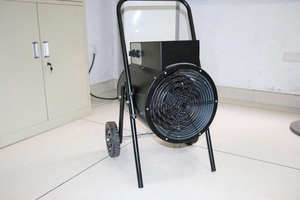 Calentador de aire forzado eléctrico independiente Industrial 30KW <span class=keywords><strong>con</strong></span> <span class=keywords><strong>ruedas</strong></span> - Product Image 6