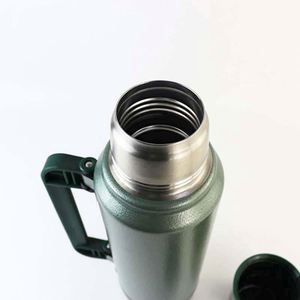 Vacuum <b>Flask</b> Heat Insulated Portable Travel Outdoor Sports Double Layer Water <b>Bottle</b> for Trip Camping Climbing - Product Image 5