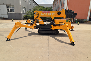 <span class=keywords><strong>Grue</strong></span> araignée à <span class=keywords><strong>prix</strong></span> abordable 2t 3t 5t, mini-<span class=keywords><strong>grue</strong></span> sur chenilles compacte hydraulique télécommandée avec bras de levage télescopique - Product Image 4