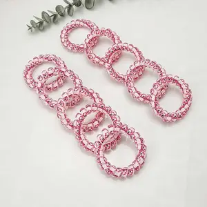 Strawberry Bobo gấu dây điện thoại hairband cô gái xinh đẹp dễ thương hairband không làm tổn thương tóc dày ban nhạc cao su Headgear