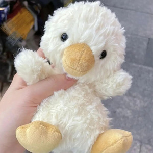 Peluche Morbido a Forma di Anatroccolo, Simpatico e Adorabile Anatroccolo Giallo, Pupazzo Imbottito, Regalo di Compleanno per Bambini e Bambine, Piccoli <span class=keywords><strong>Animali</strong></span> di Peluche - Product Image 3