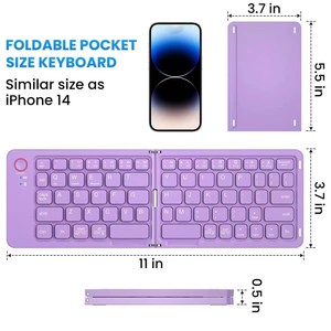 Có thể gập lại Mini Bàn phím cơ khí mới cho Windows điện thoại thông minh phụ kiện với máy tính xách tay ứng dụng - Product Image 5