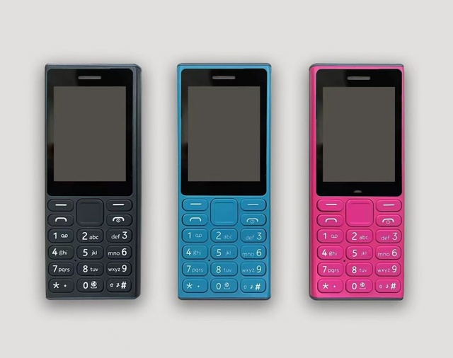 1.77 Inch Dual SIM Elderly Phone with Keypad New Feature Camera for No kia 108 2024 Version Non-Smart Bar Design