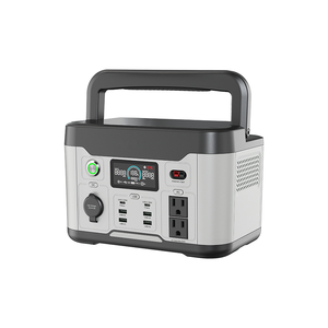 Nouvelle arrivée LiFePO4 générateur de batterie 600W générateurs à énergie solaire centrale électrique portable pour le camping, la maison, RV, d'urgence - Product Image 1