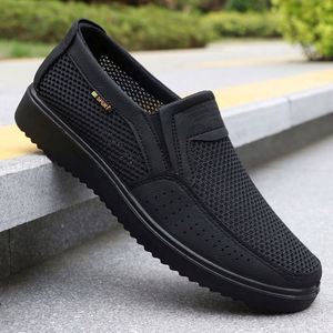 Mocasines de Lona Marrón Retro para Hombre, Transpirables, Cómodos, de Caña Baja, para Primavera y Otoño, Impermeables, a la Moda - Product Image 5