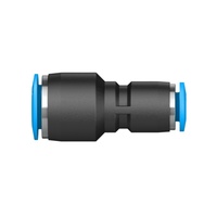 Nouveau raccord rapide droit réducteur QS-10-8 153039 pour tuyau d'air 10mm 8mm pour connexion PLC de contrôleurs dédiés