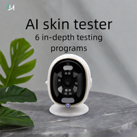 Высококачественный тестер увлажненности кожи 3D Smart AI: портативный анализатор кожи с USB-зарядкой, HD-камерой и отчетами