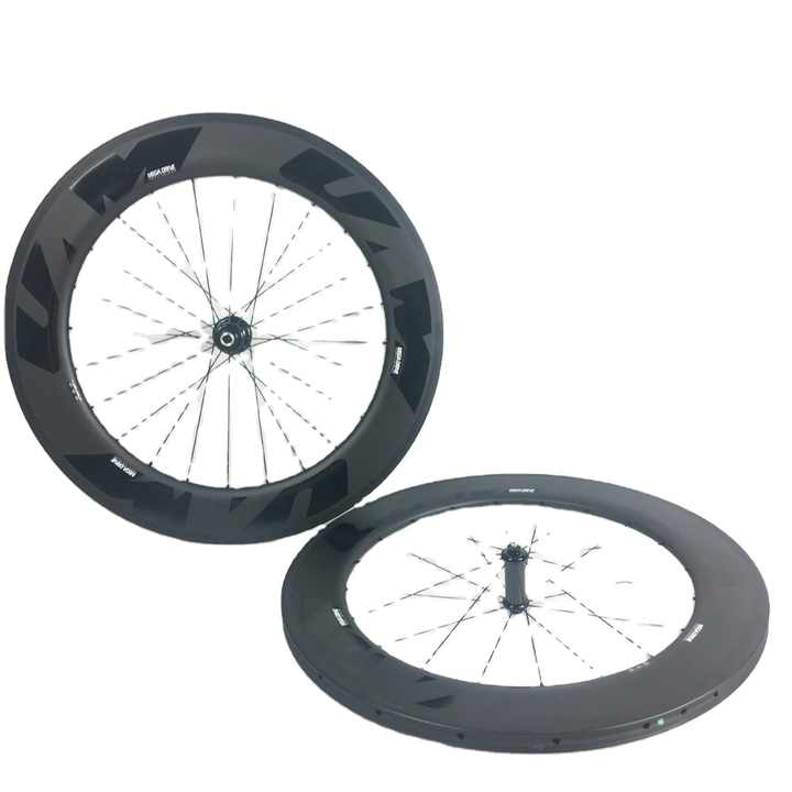 carbon fiber UAM wheel set,88mm tubular bike wheels with ceramic r36 ...
