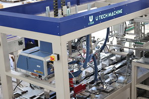 Một mảnh bọc xung quanh caser máy đóng gói tự động thu nhỏ bao bì cho các sản phẩm đóng chai ngành công nghiệp nước giải khát - Product Image 6