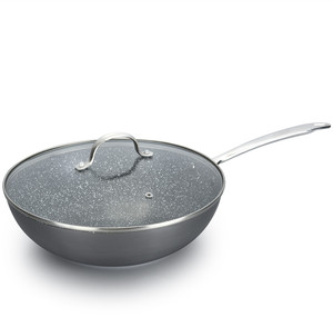 Ollas y sartenes Juego <span class=keywords><strong>de</strong></span> utensilios <span class=keywords><strong>de</strong></span> <span class=keywords><strong>cocina</strong></span> <span class=keywords><strong>de</strong></span> <span class=keywords><strong>granito</strong></span> Precio <span class=keywords><strong>de</strong></span> fábrica <span class=keywords><strong>Cocina</strong></span> Aluminio antiadherente con mango <span class=keywords><strong>de</strong></span> acero inoxidable - Product Image 3