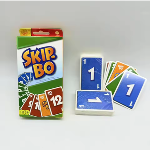 Nouveautés de fête, <span class=keywords><strong>jeu</strong></span> de cartes interactif <span class=keywords><strong>Skip</strong></span>-<span class=keywords><strong>bo</strong></span> en papier, cartes de <span class=keywords><strong>jeu</strong></span> éducatives, <span class=keywords><strong>jeu</strong></span> de cartes de poker, <span class=keywords><strong>jeu</strong></span> de société pour adultes et enfants - Product Image 3