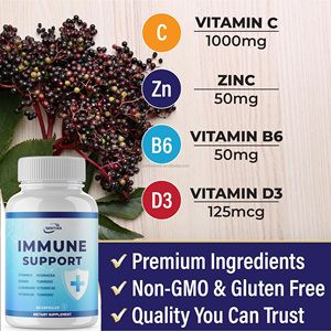 OEM, лидер продаж, капсулы для иммунной поддержки, защищающие глаза, повышают здоровье кожи, здоровье тела, витамины, капсулы, Цинковый корень имбиря - Product Image 4