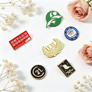 Badges en métal personnalisés en gros, épingles de revers en émail dur ou souple, broches avec carte de support pour vêtements et souvenirs - Product Image 3