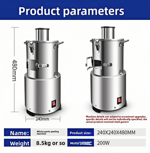Factory-Direct Sale Automatic Garlic Peeling &amp; Processing <strong>Machine</strong> 110/220V 200W Easy to Operate 1 Year Warranty. Special Offer - Product Image 6