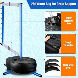 <span class=keywords><strong>Filet</strong></span> de <span class=keywords><strong>volley</strong></span>-<span class=keywords><strong>ball</strong></span> de <span class=keywords><strong>piscine</strong></span> FangSheng réglable de 15 à 32 pieds de long, durable et multi-usages - Product Image 2