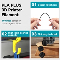 Filament PLA+ SUNLU en gros, meilleure résistance, 1,75 mm, 1 kg/bobine, faible rétrécissement, filament PLA Plus pour imprimante 3D