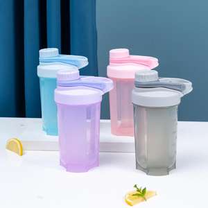 <span class=keywords><strong>Herbalife</strong></span>-botella de agua sin BPA, recipiente de plástico a prueba de fugas, deportes, mezclador de proteínas para bebidas, 500ML - Product Image 6