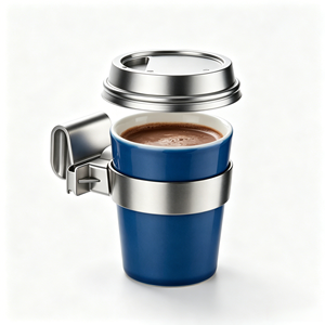 Hot Sale Car <b>Drink</b> Holder Car Cup Holder Air Vent Outlet Water Bottle <b>Rack</b> Tray Universal Interior Accessories - Product Image 3