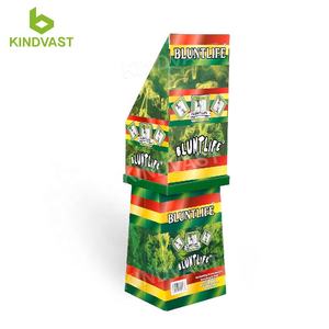 Rak display kardus promosi Supermarket dudukan pajangan kertas kardus kualitas tinggi - Product Image 6