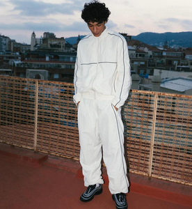 Yingling Windbreaker Set Embroidery Clothing Designer Clothes Sportswear Set Custom <strong>Tracksuit</strong> Nylon Track Suit Unisex Sets - Product Image 3