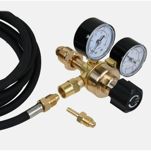 เกจวัดอัตราการไหลของอาร์กอน 0-15 ลิตรต่อนาที 0-15 บาร์ สำหรับเครื่องเชื่อม MIG TIG - Product Image 5