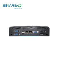 Nuevo Mini PC Industrial sin Ventilador X86, Core I3 8130U con 4 Puertos Seriales RS232, Pantalla Dual Completa, SSD para Windows 11