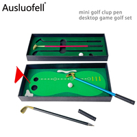 Ensemble de cadeau créatif de promotion de mini-club de golf sur le thème du golf de Noël