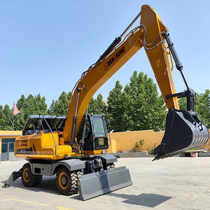 Macchinari per costruzioni pesanti Shanzhong marca 20t escavatore SZL215 21ton <span class=keywords><strong>1.0cbm</strong></span> ruote scavatore vendita calda in Kazakhstan - Product Image 4