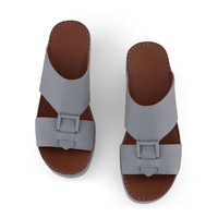 SHIKOL Fabricant de chaussures en cuir du golfe pour hommes, sandale arabe personnalisée faite à la main, pantoufles de luxe de style classique à enfiler pour hommes