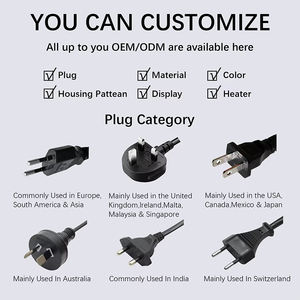 Wholesale 2200W High Speed Negative Ionic <strong>Hair</strong> <strong>Dryer</strong> with Smart Touch Control Safety Protection and 3 Concentrator Nozzles - Product Image 6