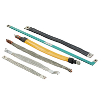 CHJINMAO Barre omnibus en cuivre personnalisée, flexible, noire et orange, en feuille de cuivre, prix imbattable, équipement de distribution d'énergie pour batteries
