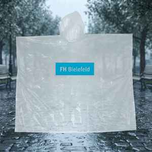 <b>Disposable</b> <b>Rain</b> <b>Poncho</b> with custom logo printing for promotion - Product Image 4