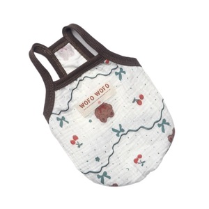 26 Spring/Summer Dog <b>Clothes</b>, Thin Tank Tops, Breathable Cotton Gauze, <b>Cat</b> <b>Clothes</b>, Small Dog/Teddy/Bichon Frise Summer Outfits - Product Image 5