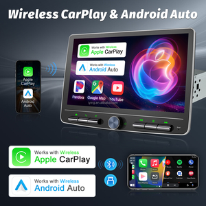 10Inch 8581/ 9863 <span class=keywords><strong>2025</strong></span> Sản Phẩm Mới 1 DIN Mô Hình Xe Máy Nghe Nhạc DVD Android Xe Đài Phát Thanh Không Dây Xe Chơi - Product Image 3