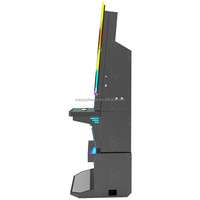 Kabinet logam papan permainan keterampilan berdiri Harga baik jendela 90 hari dengan layar Led ganda 27"