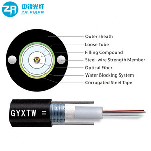 G652d/6/8/12/núcleo de cable de fibra óptica gyxtw 4b1 24b1 harga kabel de fibra de optik por metro con 2 - Product Image 5
