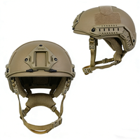 Casque de sport outdoor le plus vendu, modèle FAST High Cut, en plastique PE, réglable, tactique ACH, protection de la tête à 6 points d'attache