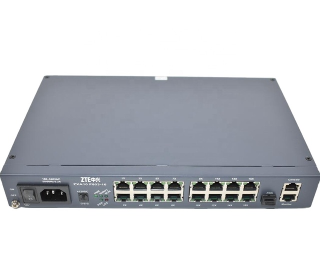 ZTE ZXA10 F803-8 F803-16 F803-24 Optical Terminal EPON GPON ONU for FTTO FTTB Network