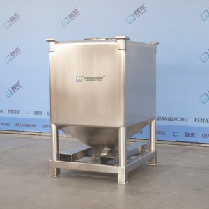 En Stock <span class=keywords><strong>Moins</strong></span> <span class=keywords><strong>Cher</strong></span> 600L Carré SUS 304 Réservoir De Stockage En <span class=keywords><strong>Acier</strong></span> Inoxydable Chimique IBC Réservoir Avec Cadre - Product Image 2