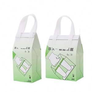 Sac isotherme de distribution extérieur en aluminium, sac isotherme jetable pour le thé au lait chaud, la crème glacée, la restauration - Product Image 5