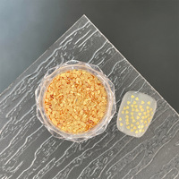 Autocollants 3D en plastique pour ongles, motifs étoiles, cœurs, couleurs macaron, style français, paillettes et sequins, pour maquillage, loisirs créatifs et gobelets DIY