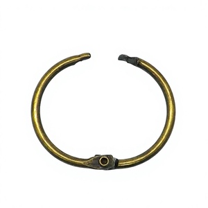 YIWANG Bronze 1.5 Inch Key Rings O Ring Binder Loose Leaf Binder Ring for Clothes - Product Image 2