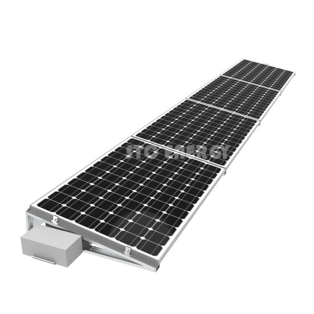Easy Install Aluminum Solar Panels Roof Mounting Adjustable Triangle Solar Panel Support Frame Structure for Solar Mount System