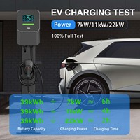 Estación de Carga Rápida para Vehículos Eléctricos Shenzhen Wall Box Wallbox Trifásica Tipo 2 16A 32A 7kW 11kW 22kW para el Hogar
