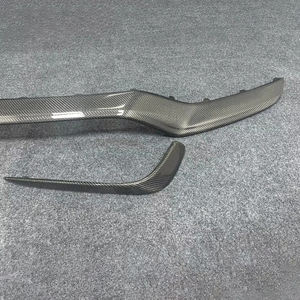 Accessoires automobiles en gros Séparateur de lèvre de pare-chocs avant en fibre de carbone pour <span class=keywords><strong>Mercedes</strong></span> Benz W205 Classe C <span class=keywords><strong>C63</strong></span> <span class=keywords><strong>AMG</strong></span> Pièces détachées automobiles - Product Image 5