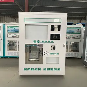 400GDP münzbetriebener Umkehrosmosemaschinen-Automat 24 Stunden vollautomatisch für gekühltes, gereinigtes, alkalisches Wasser