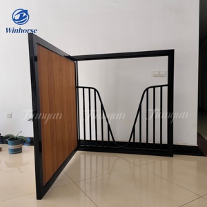 Hoge Sterkte Paardenstal Met Beschermende Ontluchtingsstaven En Duurzame Bamboe-Invulling Voor Een Efficiënte Luchtstroom Over Paardenstal - Product Image 2